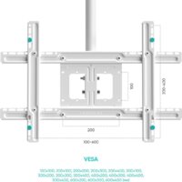 Кронштейн для телевизора Onkron N1L (белый) - Превью изображения №10 — Интернет-магазин Time-Shop