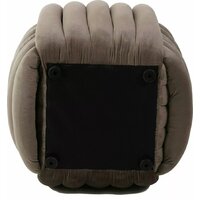 Пуфик Signal Bruni Velvet (темно-бежевый) - Превью изображения №3 — Интернет-магазин Time-Shop