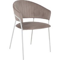 Алвест AV 433 (светло-коричневый бархат H-61/белый)