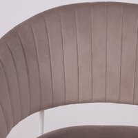 Стул с подлокотниками Алвест AV 433 (светло-коричневый бархат H-61/белый) - Превью изображения №12 — Интернет-магазин Time-Shop