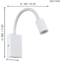 Бра Eglo Tazzoli 96566 - Превью изображения №2 — Интернет-магазин Time-Shop