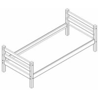 Кровать Мебельград Соня пакет №1 (без основания, массив сосны лаванда) - Превью изображения №2 — Интернет-магазин Time-Shop