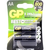 Элементы питания GP Lithium AA 2 шт. GP15LF-2CR2 - Превью изображения №4 — Интернет-магазин Time-Shop