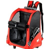 Рюкзак-переноска Ferplast Trolley 85740099 (красный) - Превью изображения №2 — Интернет-магазин Time-Shop