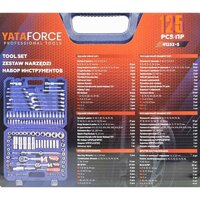 Универсальный набор инструментов Yataforce YF-41252-5(58794) - Превью изображения №5 — Интернет-магазин Time-Shop