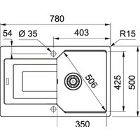 Кухонная мойка Franke UBG 611-78 (оникс) - Превью изображения №2 — Интернет-магазин Time-Shop