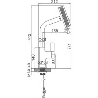 Смеситель Ledeme L6099B-4 - Превью изображения №7 — Интернет-магазин Time-Shop