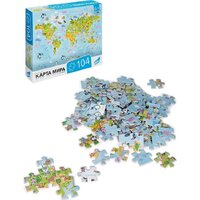 Пазл Dream Makers Карта мира RI1003C - Превью изображения №6 — Интернет-магазин Time-Shop