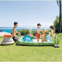 Игровой центр  Intex Приключения Юрского периода 56132 (200х200 см) - Превью изображения №10 — Интернет-магазин Time-Shop