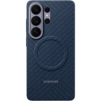Чехол для телефона Samsung Carbon Magnet Case для Samsung Galaxy S26 Ultra (темно-синий) - Превью изображения №3 — Интернет-магазин Time-Shop