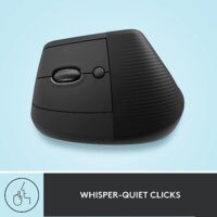 Вертикальная мышь Logitech Lift Left (графит) - Превью изображения №5 — Интернет-магазин Time-Shop