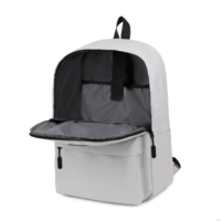 Городской рюкзак Miru City Extra Backpack 15.6 (светло-серый) - Превью изображения №2 — Интернет-магазин Time-Shop