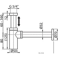 Сифон Ravak X01371 - Превью изображения №3 — Интернет-магазин Time-Shop