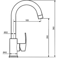 Смеситель Ahti Mikkeli MK101011 - Превью изображения №2 — Интернет-магазин Time-Shop