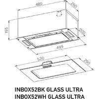 Кухонная вытяжка Meferi INBOX52WH Glass Ultra - Превью изображения №13 — Интернет-магазин Time-Shop