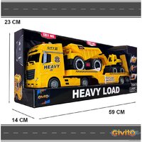 Автовоз Givito Транспортер городской инженерной техники G235-477 - Превью изображения №5 — Интернет-магазин Time-Shop