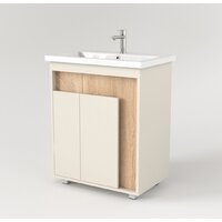  Дабер Тумба под умывальник 015 Тобага/Эридан/Артвин 60 Т15.6Т.0.18 (бежевый/дуб бардолино) - Превью изображения №3 — Интернет-магазин Time-Shop