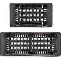 Кухонная мойка Stellar S7550NB-TU-L (нано черный, с доской) - Превью изображения №9 — Интернет-магазин Time-Shop