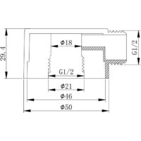 Душевая система  Aquatek Вега AQ1075CR - Превью изображения №15 — Интернет-магазин Time-Shop