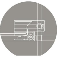 Душевая дверь Cezares SLIDER-B-1-100/110-GRIGIO-Cr - Превью изображения №7 — Интернет-магазин Time-Shop