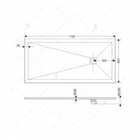 Душевой поддон RGW ST-0118G 16152811-02 80x110 - Превью изображения №4 — Интернет-магазин Time-Shop