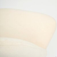 Офисное кресло TetChair Melody (флок, молочный) - Превью изображения №7 — Интернет-магазин Time-Shop