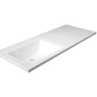 Эстет Даллас 130, левая (белый)