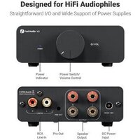 Усилитель мощности Fosi Audio V3 (48V/5A) - Превью изображения №2 — Интернет-магазин Time-Shop