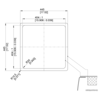 Кухонная мойка Blanco Andano 400-IF (без клапана-автомата) - Превью изображения №7 — Интернет-магазин Time-Shop