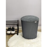 Пуфик Sheffilton SHT-B24 (графит/темно-серый) - Превью изображения №8 — Интернет-магазин Time-Shop
