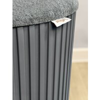 Пуфик Sheffilton SHT-B24 (графит/темно-серый) - Превью изображения №10 — Интернет-магазин Time-Shop