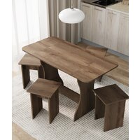 Обеденная группа Артём-Мебель Остин СН-130 ДСП (дуб экспрессив/бронзовый) - Превью изображения №4 — Интернет-магазин Time-Shop