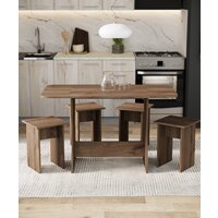 Обеденная группа Артём-Мебель Остин СН-130 ДСП (дуб экспрессив/бронзовый) - Превью изображения №6 — Интернет-магазин Time-Shop