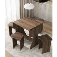 Обеденная группа Артём-Мебель Остин СН-130 ДСП (дуб экспрессив/бронзовый) - Превью изображения №5 — Интернет-магазин Time-Shop