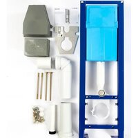 Инсталляция для унитаза SIAMP Bcu Ingenio с панелью Sphere (белый/клавиши матовый хром) - Превью изображения №8 — Интернет-магазин Time-Shop