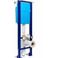 Инсталляция для унитаза SIAMP Bcu Ingenio с панелью Sphere (белый/клавиши матовый хром) - Превью изображения №4 — Интернет-магазин Time-Shop