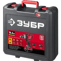 Дрель-шуруповерт Зубр Мастер ДШЛ-145-21 (с 1-м АКБ, кейс) - Превью изображения №14 — Интернет-магазин Time-Shop