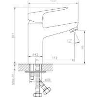 Смеситель Lauter Sun 21СК506С - Превью изображения №2 — Интернет-магазин Time-Shop