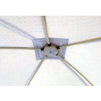 Палатка для зимней рыбалки Следопыт КУБ 5 Premium (белый/оливковый) - Превью изображения №3 — Интернет-магазин Time-Shop