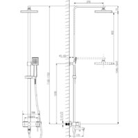 Душевая система  Lemark LM7004C - Превью изображения №2 — Интернет-магазин Time-Shop