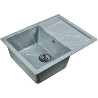 Кухонная мойка Wisent WB22-17 (с сифоном GER013) - Превью изображения №3 — Интернет-магазин Time-Shop