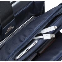 Городской рюкзак Rivacase 8262 (синий) - Превью изображения №7 — Интернет-магазин Time-Shop