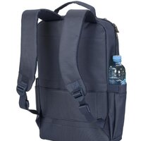 Городской рюкзак Rivacase 8262 (синий) - Превью изображения №3 — Интернет-магазин Time-Shop