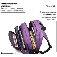 Городской рюкзак BRAUBERG Стимул 225516 - Превью изображения №7 — Интернет-магазин Time-Shop