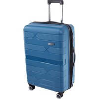 Чемодан-спиннер Pride РР-204 (M, синий) - Превью изображения №2 — Интернет-магазин Time-Shop