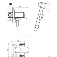 Гигиенический душ Slezak RAV Юкон [YU147/1] - Превью изображения №2 — Интернет-магазин Time-Shop