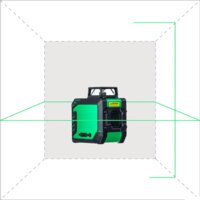 Лазерный нивелир Instrumax Greenliner 360 - Превью изображения №2 — Интернет-магазин Time-Shop