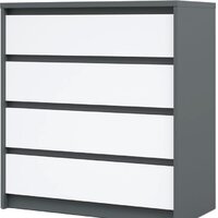 Империал Мишель 4 ящика (антрацит/белый жемчуг)