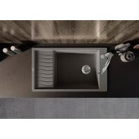 Кухонная мойка Blanco Elon XL 8 S 524871 (серый камень) - Превью изображения №3 — Интернет-магазин Time-Shop