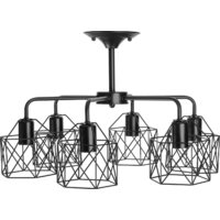 Люстра средней высоты Sundays Home KR-23 6198 (с лампами Led-Шар-deco 6шт) - Превью изображения №8 — Интернет-магазин Time-Shop